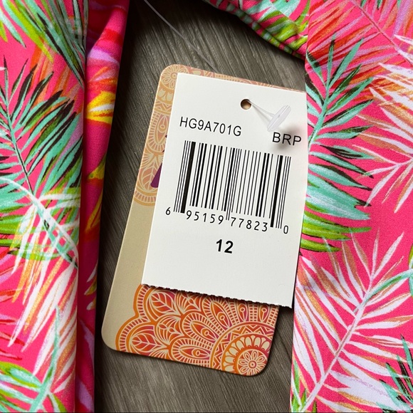 Hobie• Big Girls Long Sleeve Zip Back Bodysuit - Picture 3 of 7